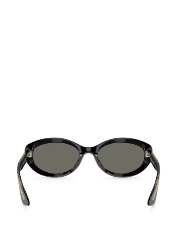 Oliver Peoples 1969C oval-frame Sunglasses | Black | FARFETCH
