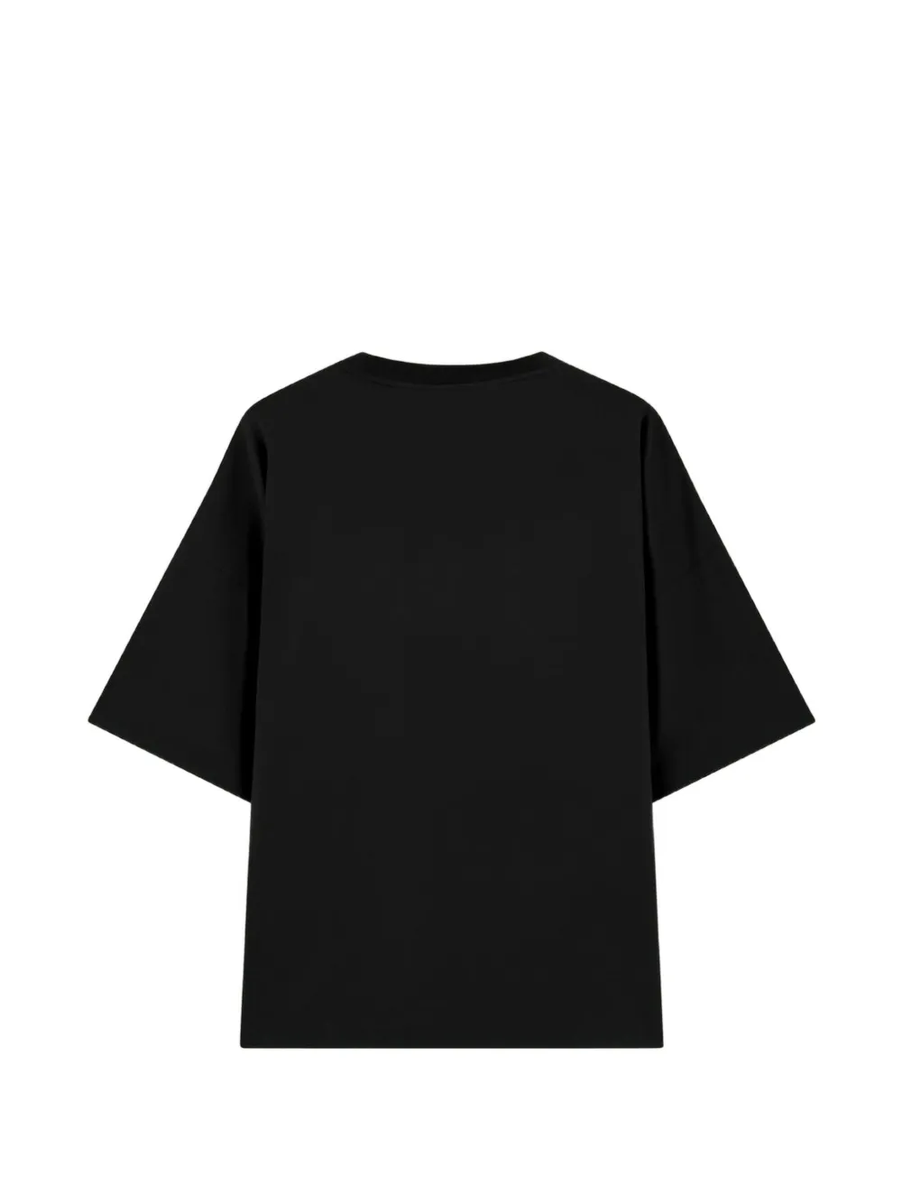 Palm Angels Retro Box ruimvallend T-shirt met logo Zwart