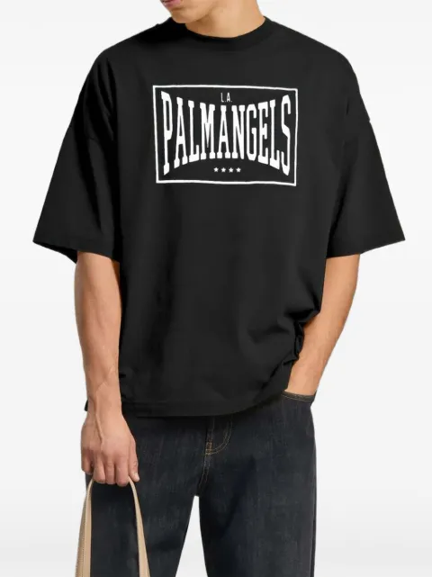 Palm Angels retro box logo loose T-shirt
