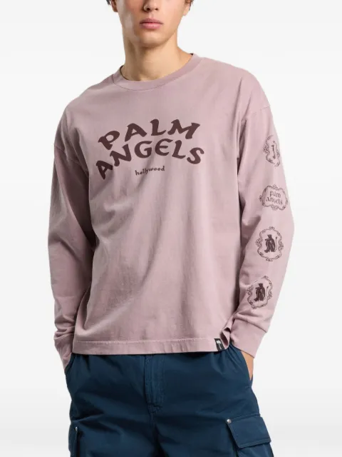 Palm Angels Devil Herald regular T-shirt L/S