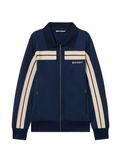 Palm Angels Logo Heritage zip-up sweatshirt