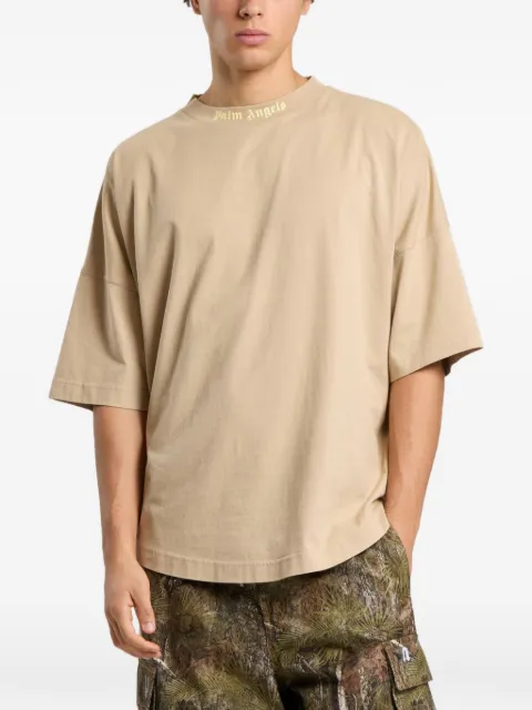Palm Angels Camiseta oversized com logo