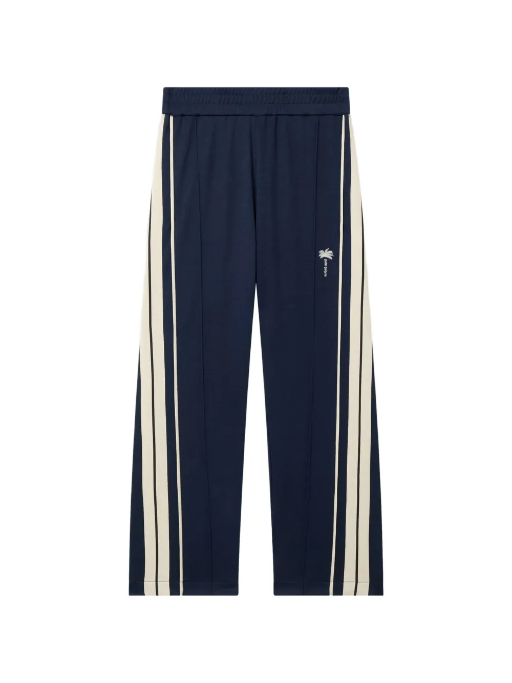 Palm Angels Pantaloni sportivi Palm Tree a righe - Blu