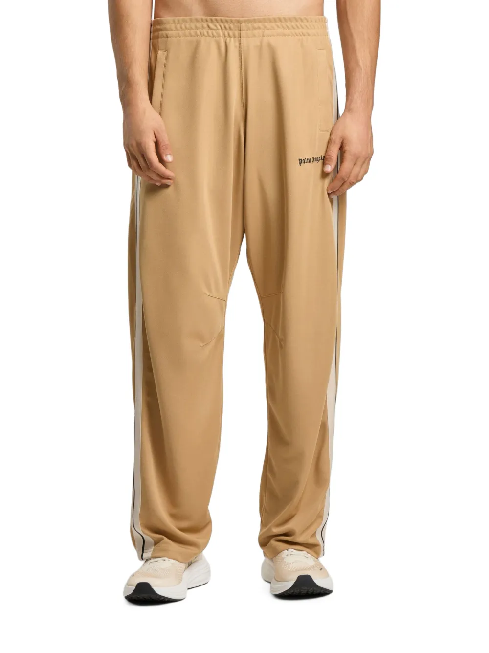 Palm Angels Trainingsbroek met zijstreep Beige