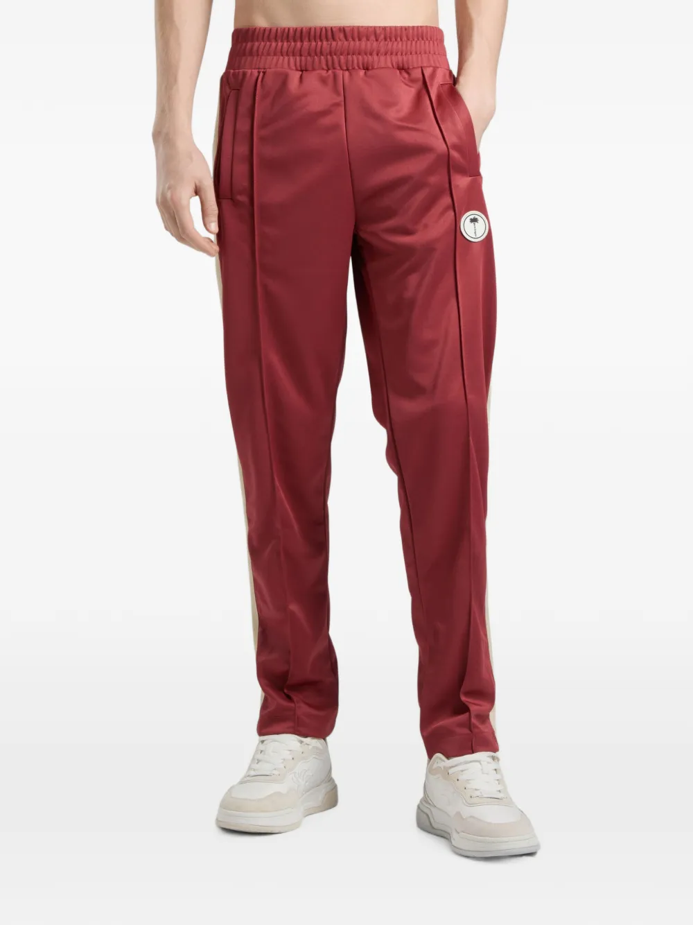 Palm Angels Palm Tree trainingsbroek met zijstreep Rood