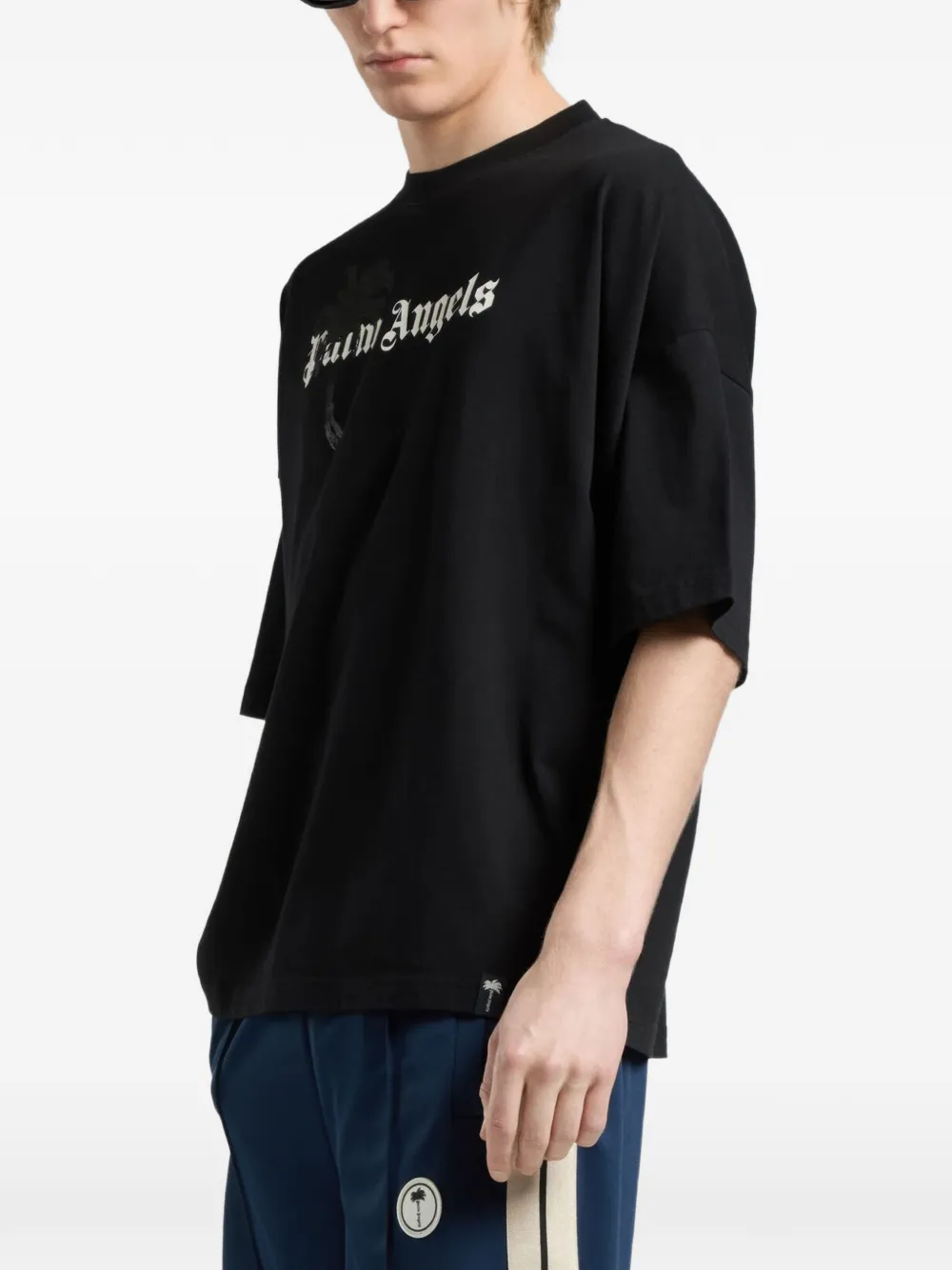 Palm Angels Palm Drift ruimvallend T-shirt Zwart