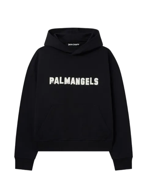 Palm Angels logo-print hoodie
