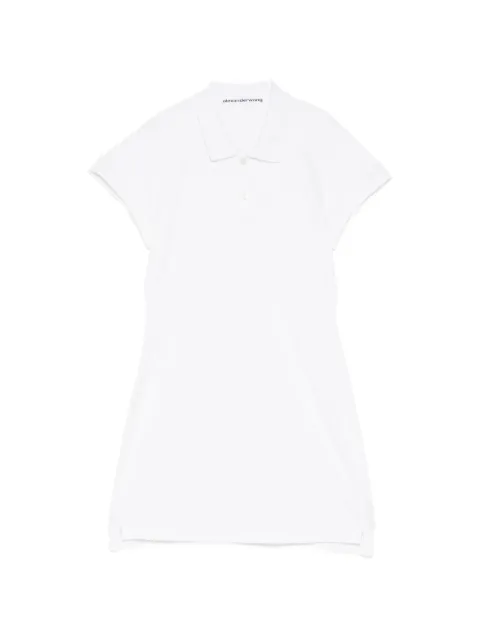Alexander Wang Shrunken mini polo dress