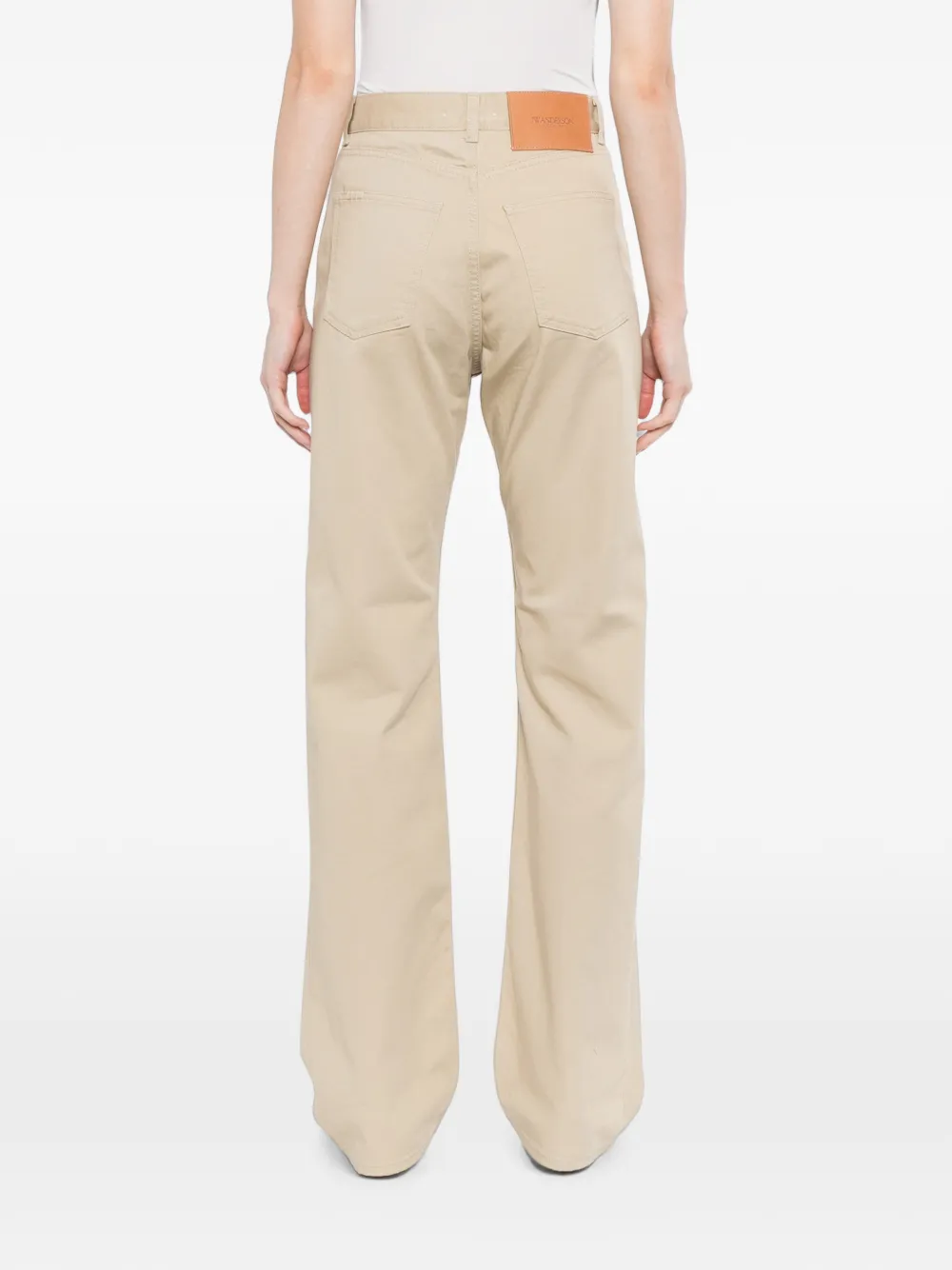JW Anderson Straight denim jeans Beige