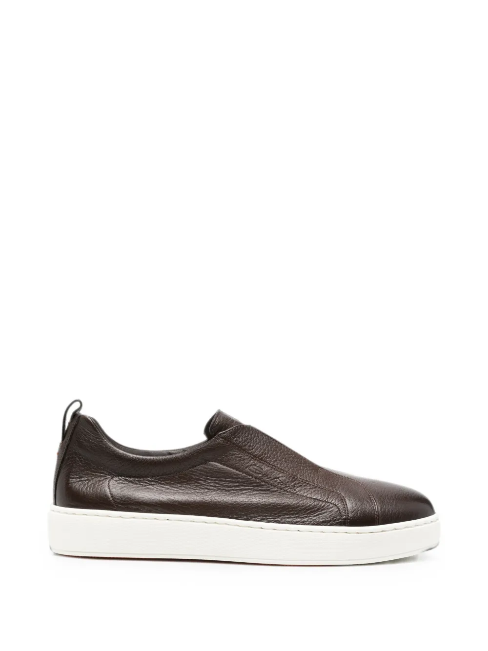 Santoni slip-on sneakers - Braun
