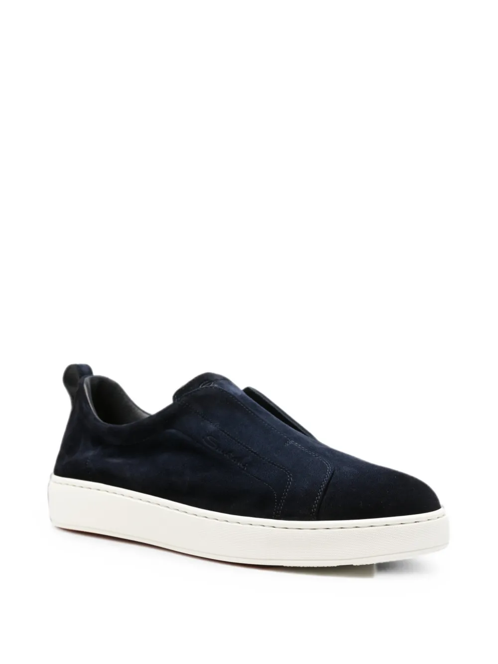 Santoni Victory slip-on sneakers Blauw