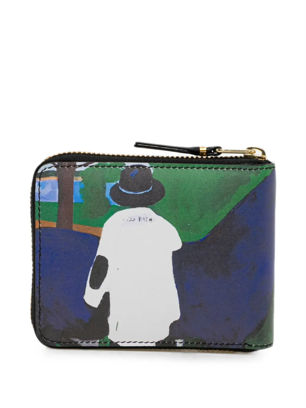 Comme Des Garçons Wallet Henry Taylor portemonnee Groen