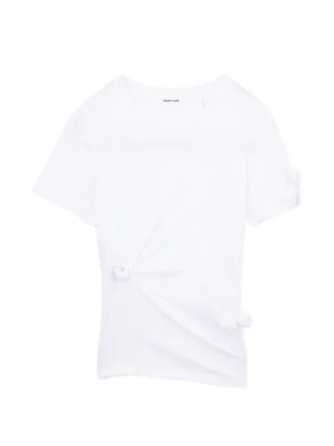 Helmut Lang knotted baby tee