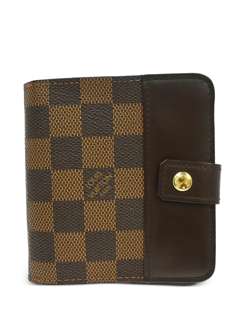 Louis Vuitton Pre-Owned 2007 damier wallet - Braun