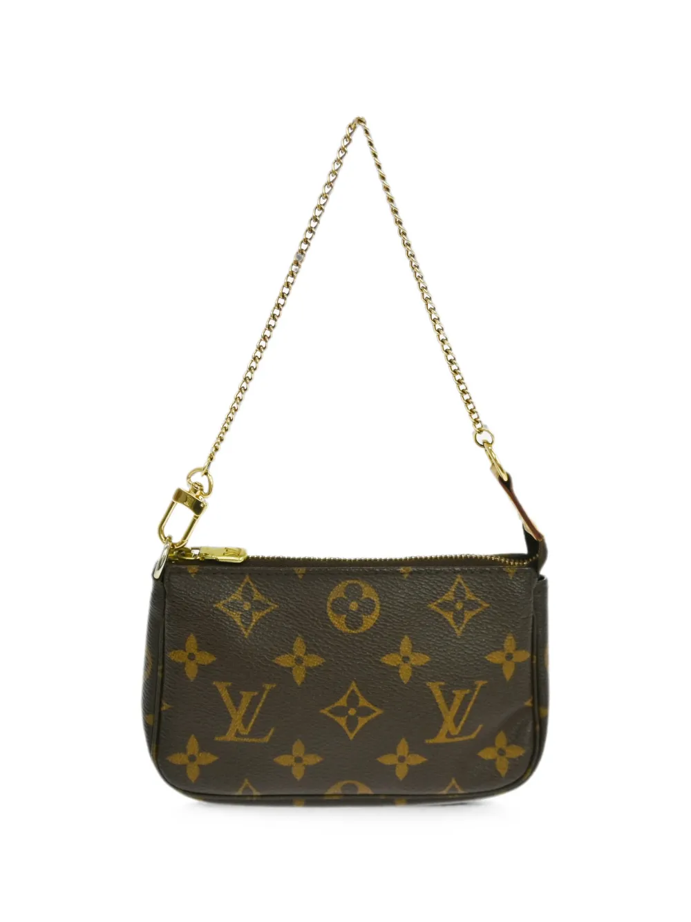 Louis Vuitton Pre-Owned 2007 Monogram Mini Pochette Accessoires bag - Marrone