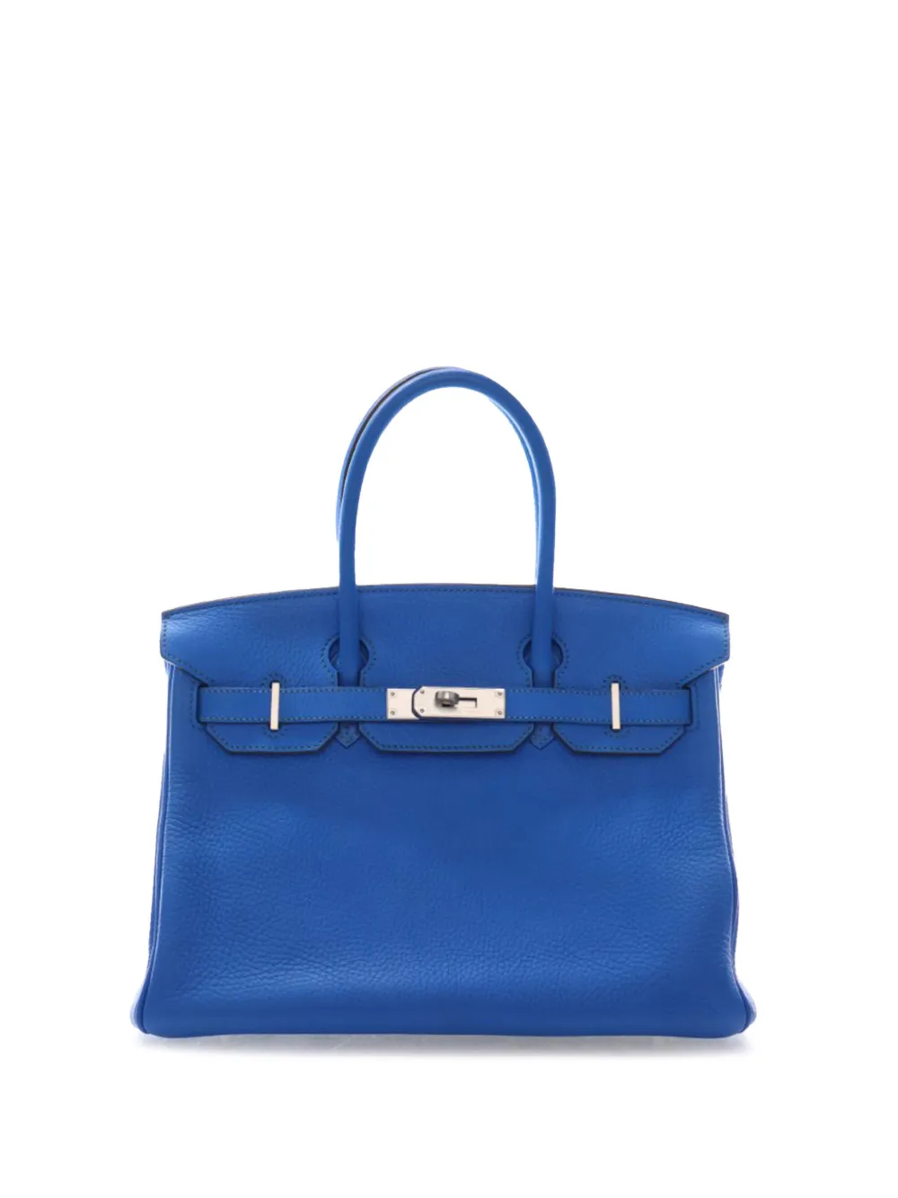Hermès Pre-Owned Borsa a mano Birkin Retourne 30 in pelle Togo 2014 - Blu
