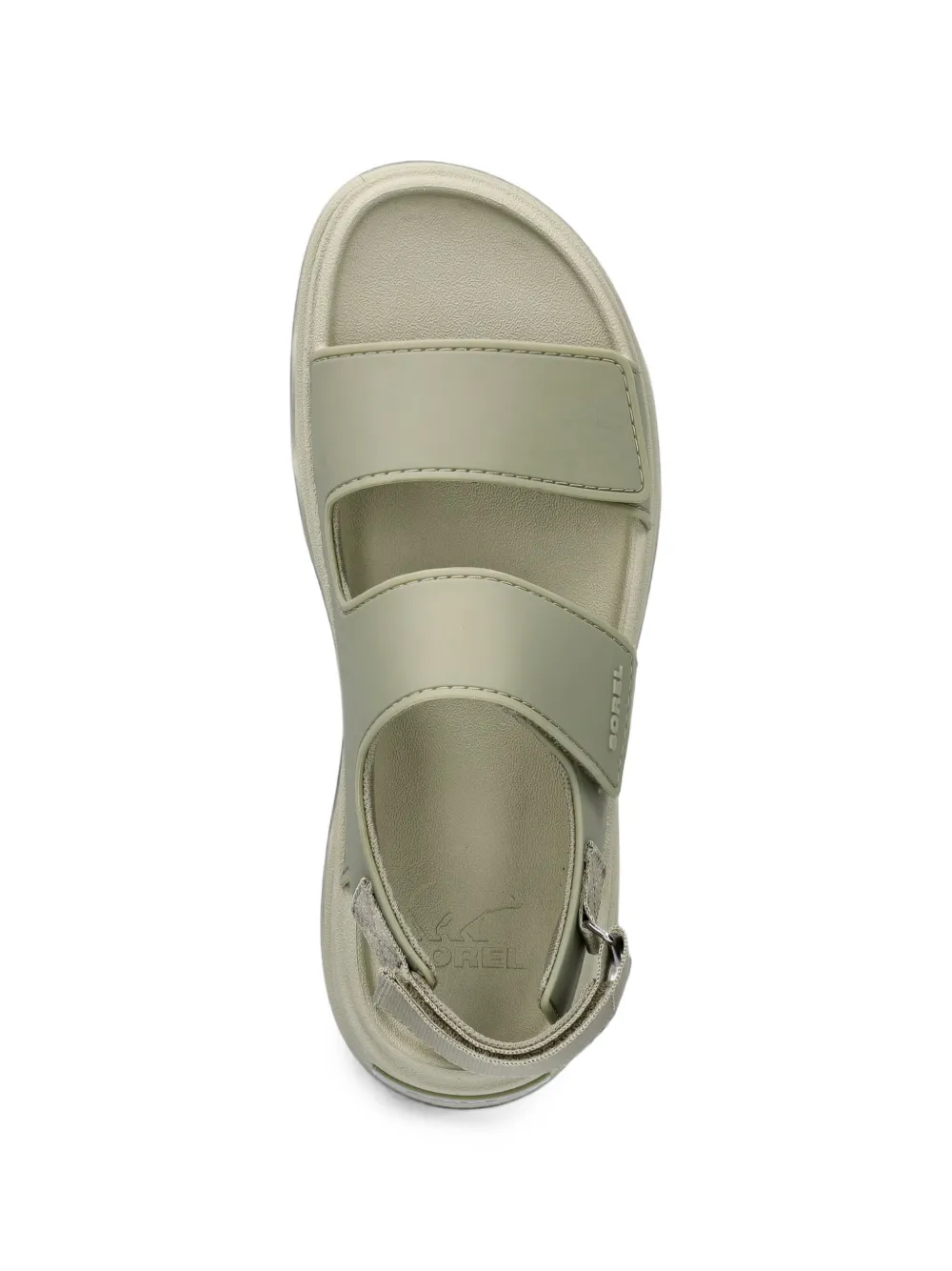 SOREL touch-strap platform sandals Groen