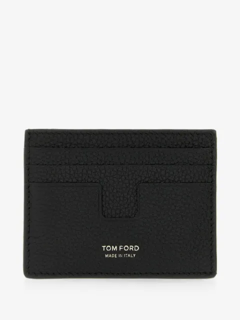 TOM FORD T Line leather card holder