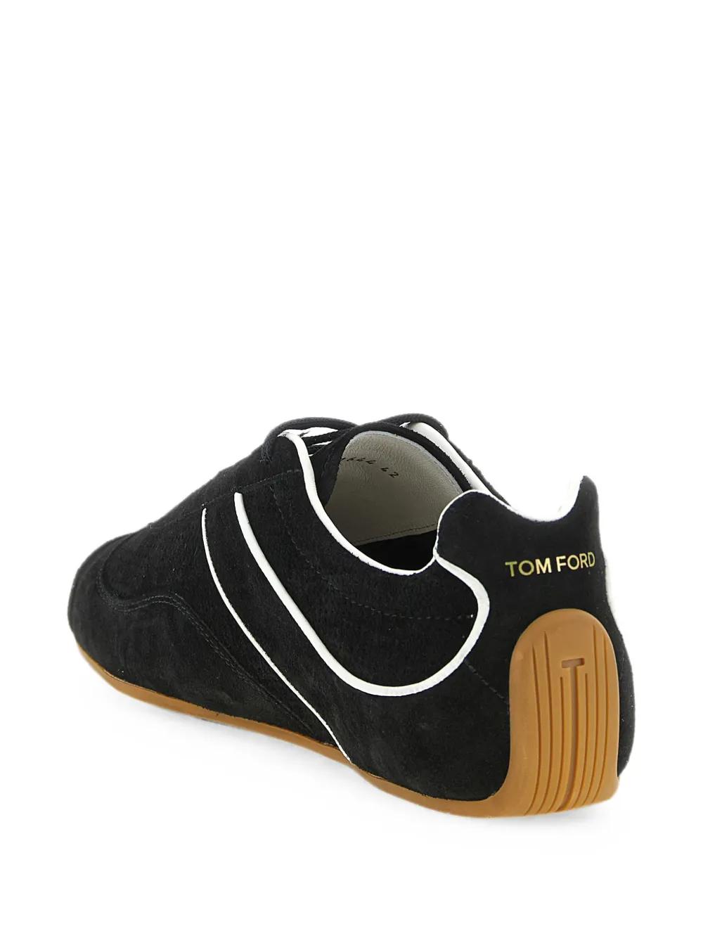 TOM FORD Aston suede sneakers Zwart