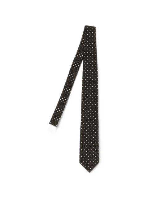 TOM FORD polka-dot silk tie