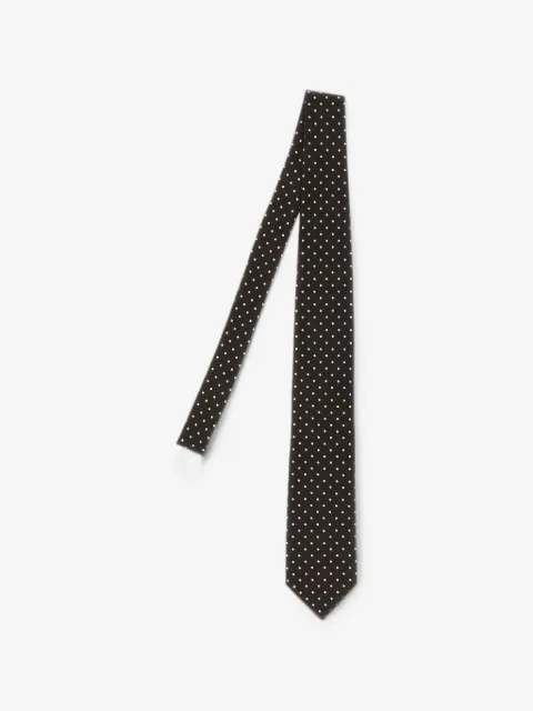 TOM FORD Seidenkrawatte mit Polka Dots