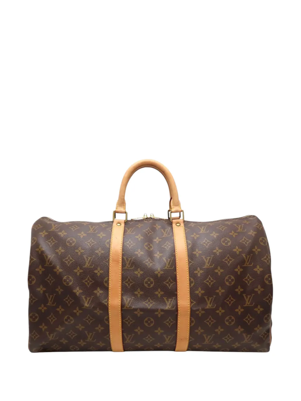 Louis Vuitton Pre-Owned Borsa da viaggio Keepall 50 con monogramma 1992 - Marrone