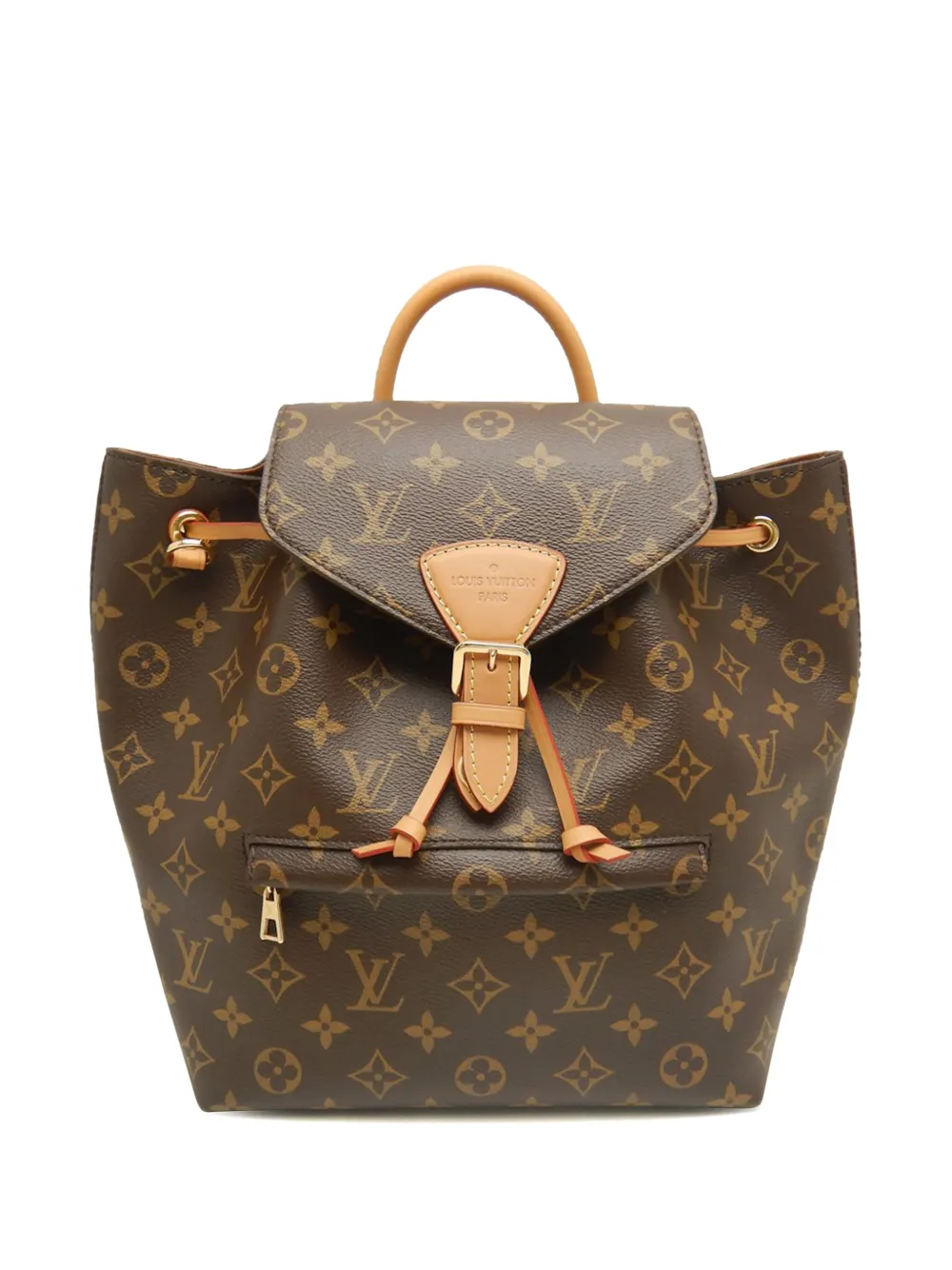 Louis Vuitton Pre-Owned Zaino Montsouris PM con monogramma 2020-2026 - Marrone