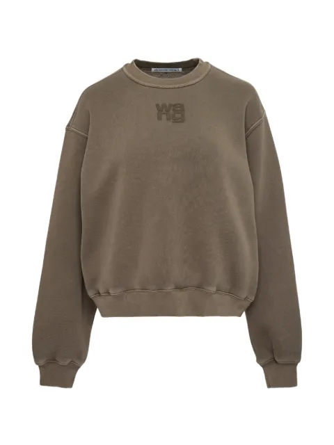 Alexander Wang logo-embroidered sweatshirt
