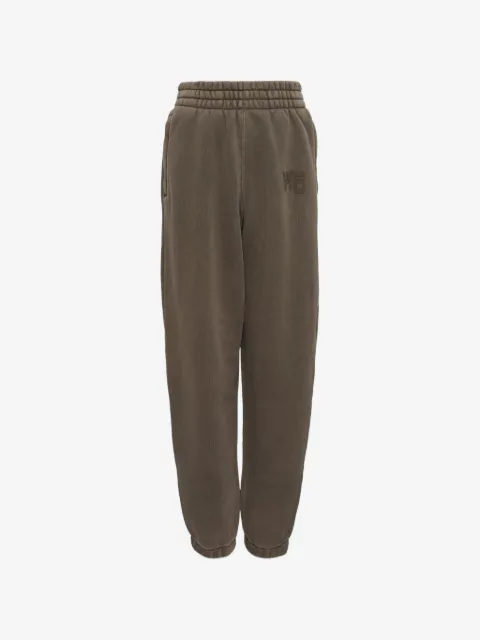 Alexander Wang pantalon de jogging à logo brodé