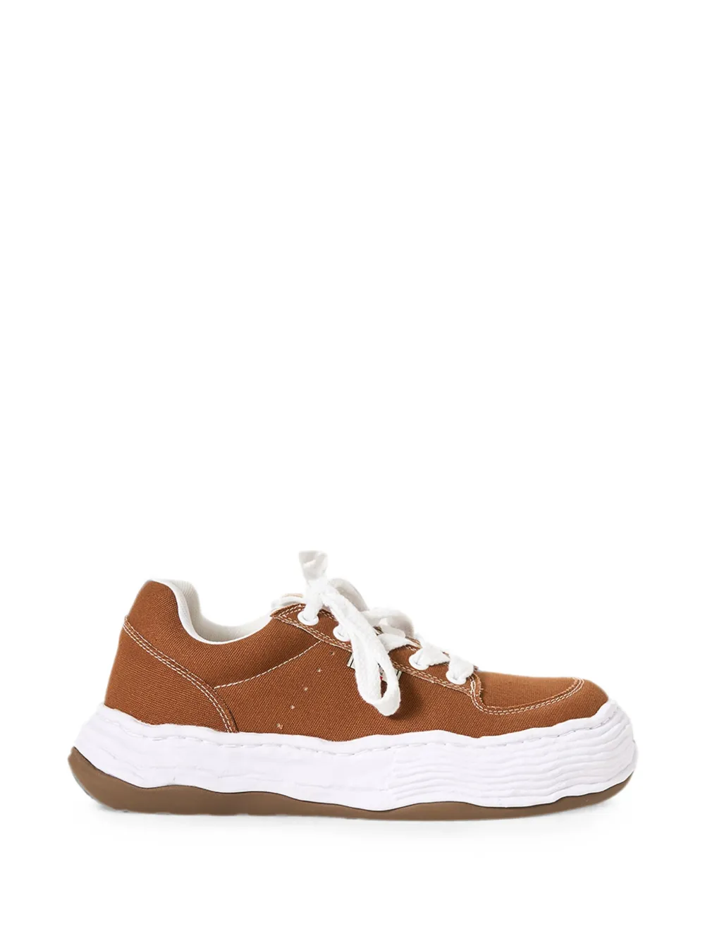 Maison MIHARA YASUHIRO Oliver canvas sneakers Bruin
