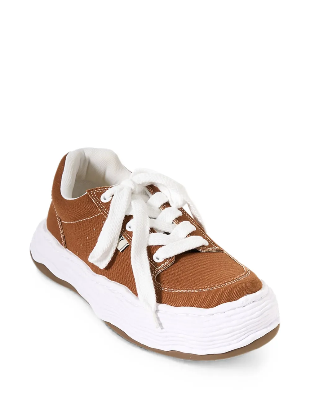 Maison MIHARA YASUHIRO Oliver canvas sneakers Bruin