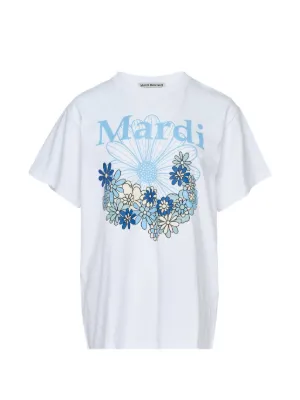 Mardi Mercredi Flower T-shirt | Neutrals | FARFETCH ZA