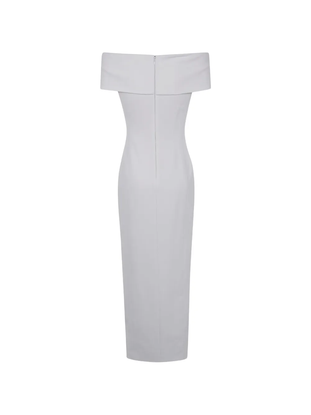 Lauren Ralph Lauren Asymmetrische jurk met zijsplit Wit