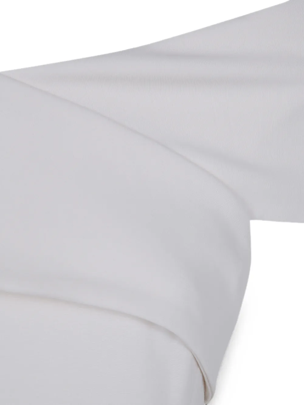 Lauren Ralph Lauren Asymmetrische jurk met zijsplit Wit