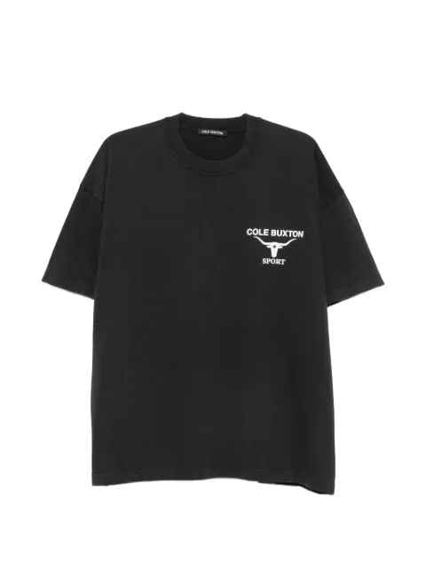 COLE BUXTON logo-print short-sleeve T-shirt