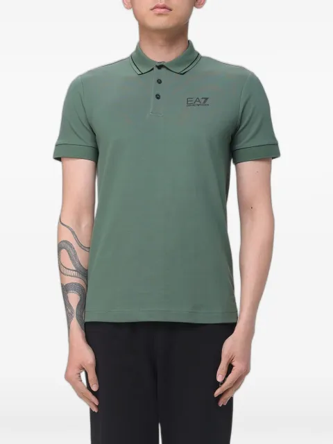 Ea7 Emporio Armani Poloshirt mit Logo-Print