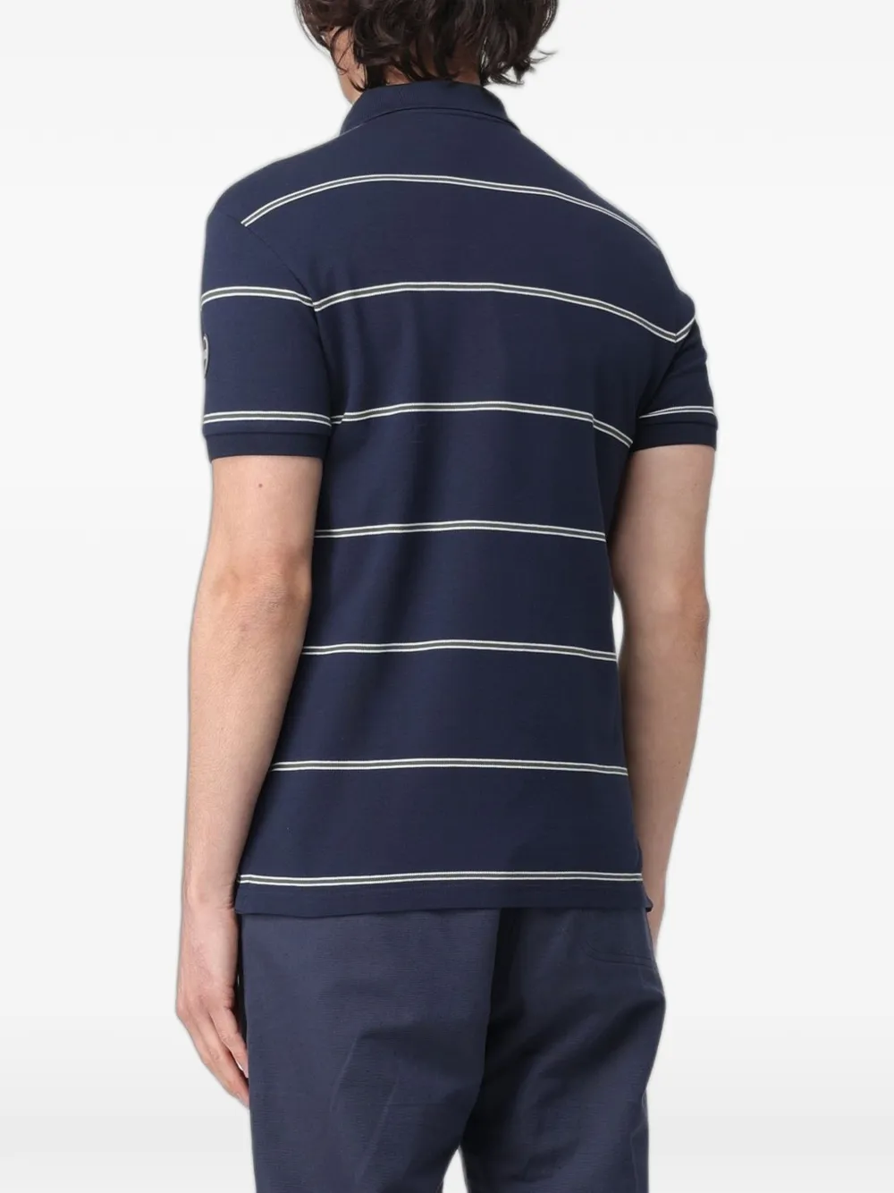 Colmar Gestreept poloshirt Blauw