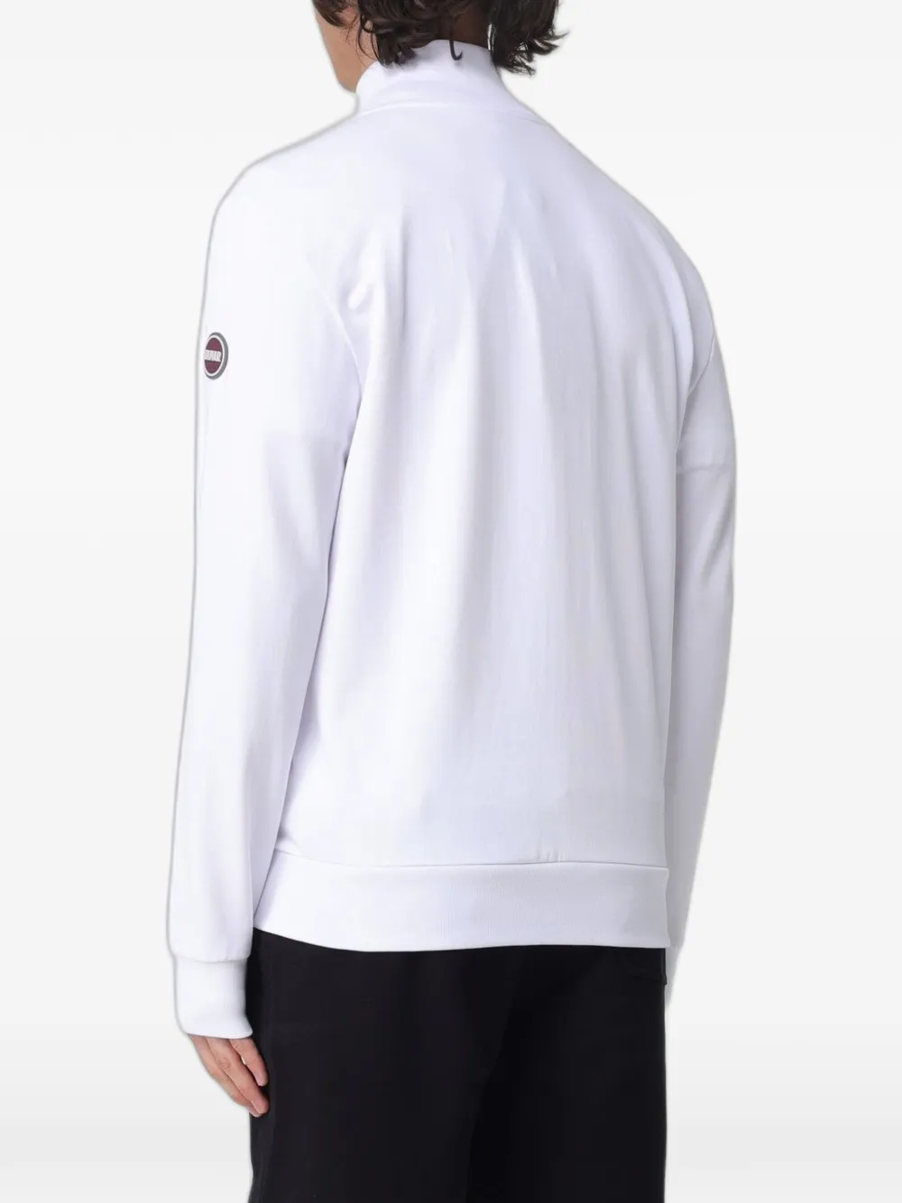 Colmar Hoodie met logopatch Wit