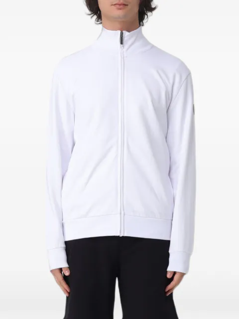 Colmar zip-up logo-patch hoodie