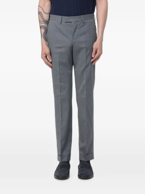 PT Torino tailored pressed-crease trousers
