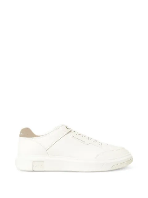 Emporio Armani lace-up panelled sneakers
