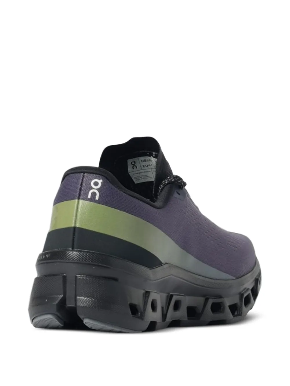 On Cloudm ster 1 mesh sneakers Zwart