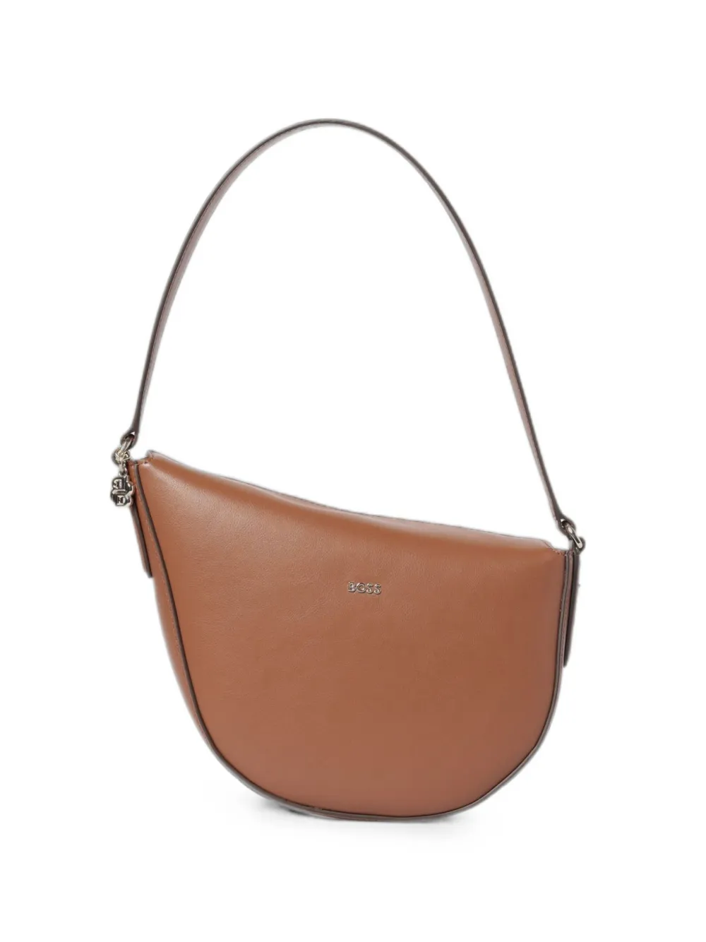 BOSS logo-plaque shoulder bag - Toni neutri