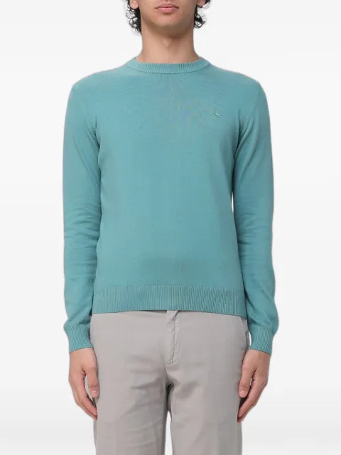 BROOKSFIELD logo-embroidered crew-neck sweater