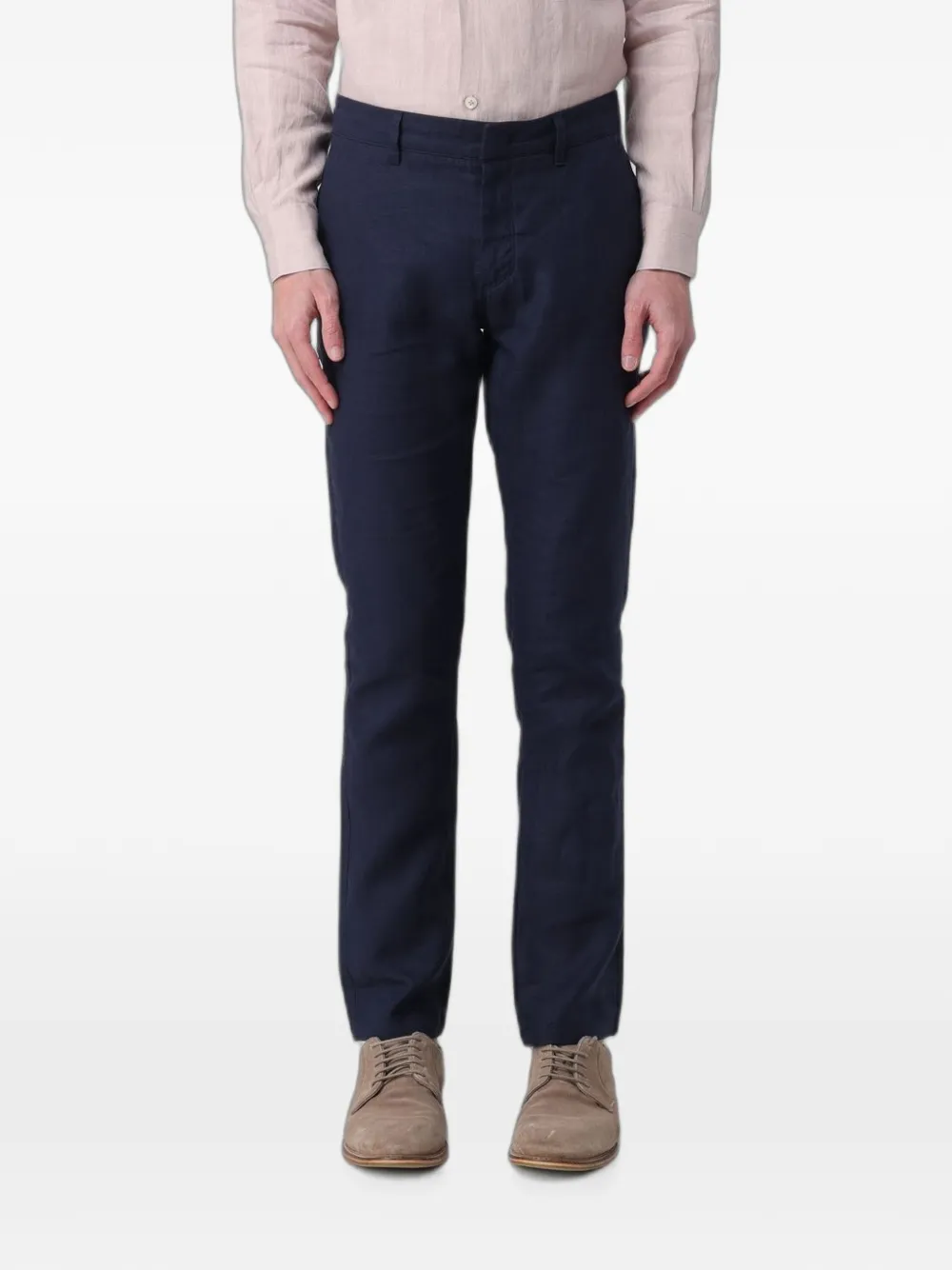 Colmar linen chino trousers - Blu