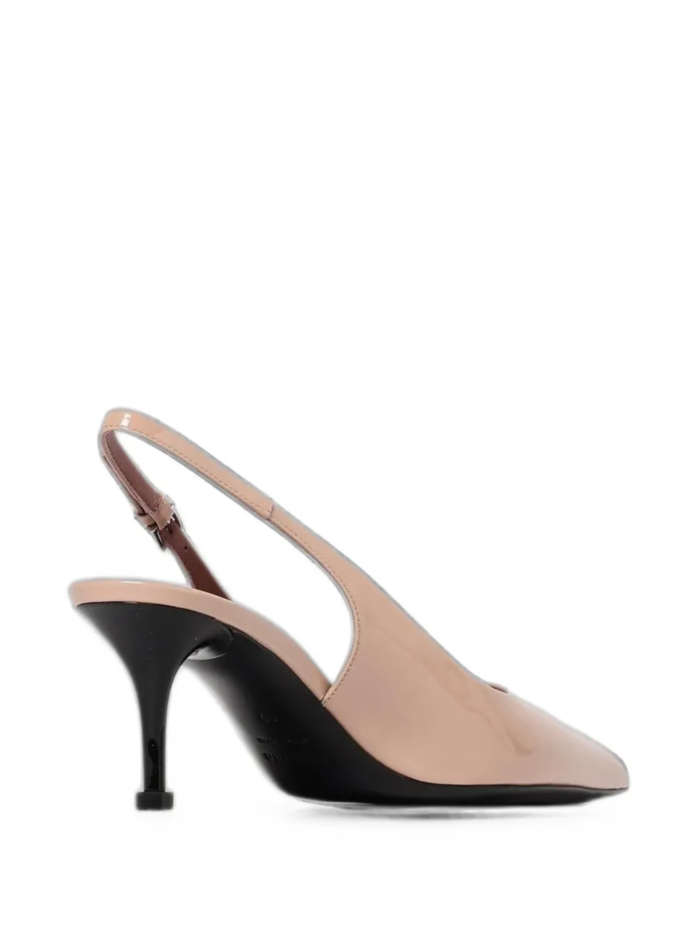 Premiata patent leather slingback pumps Roze