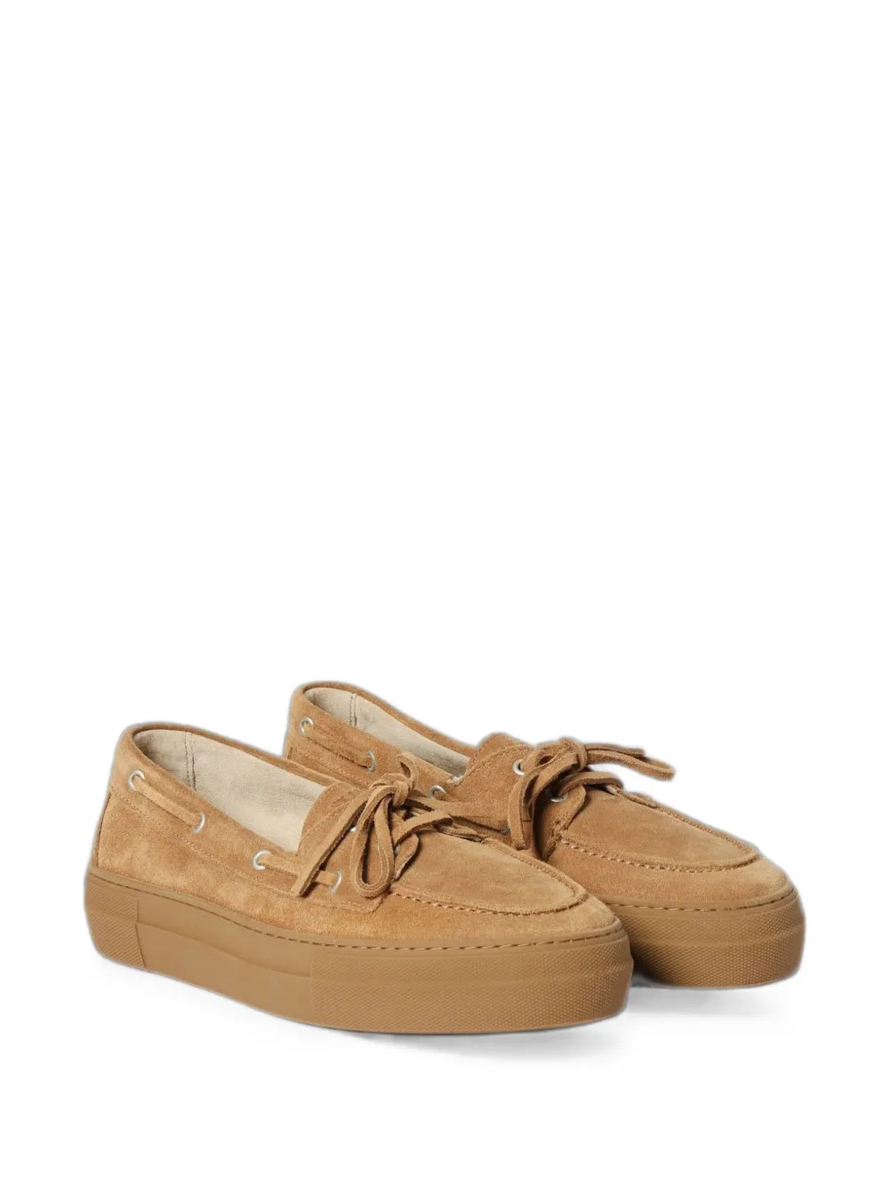 Copenhagen Sneakers met plateauzool Bruin