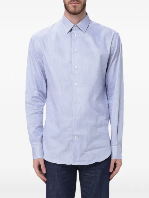 Emporio Armani long-sleeve cotton shirt