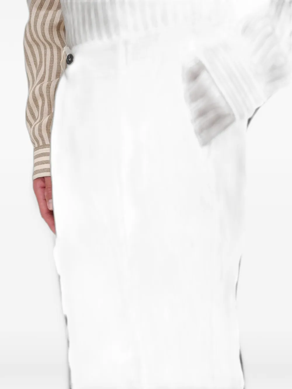 PT Torino elasticated-waist trousers - Toni neutri