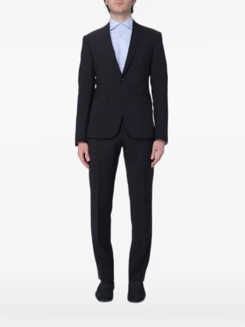 Emporio Armani notched-lapel single-breasted suit